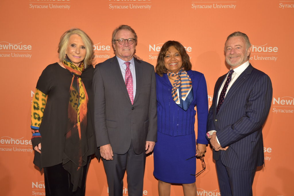 Sheila Nevins, Steve Kroft, Lorraine Branham and Jarl Mohn